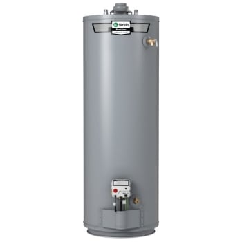 A. O. Smith® 40-Gallon Tall W/ Side Taps Natural Gas Water Heater 18"D x 61-3/4"H