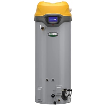 A. O. Smith® Cyclone® Flex™ 100-Gallon 199k BTU Condensing Commercial Natural Gas Water Heater With Adaptive Gas Tech