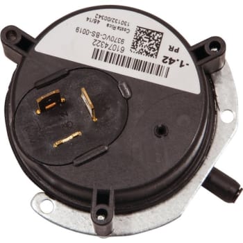 Image for A. O. Smith® Air Pressure Switch, Normally Open, -.15" Water Column from HD Supply