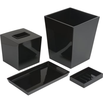 Image for Focus Products Steeltek Spa Boutique Tissue Box Black from HD Supply