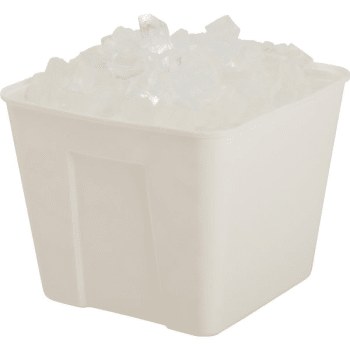 Image for Hapco 3 Quart Square Ice Bucket, No Handles, Vanilla, Package Of 36 from HD Supply