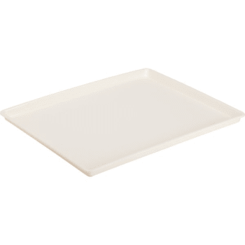 Image for Hapco 10.5 X 12.5" Rectangular Tray With Square Corners, Vanilla, Package Of 36 from HD Supply