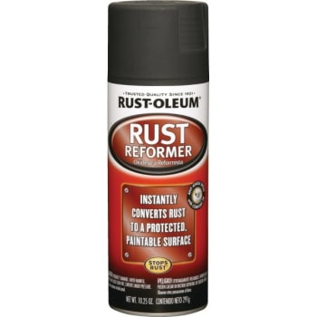 Rust-Oleum Rust Reformer - Black, 10.25 Oz, Case Of 6