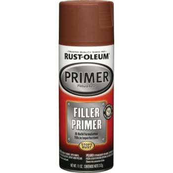Image for Rust-Oleum 11 Oz Stops Rust Filler And Sandable Primer Spray Flat Red 6pk from HD Supply
