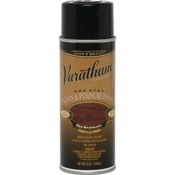 Image for Varathane 11 Oz Stain And Polyurethane Spray - Red Mahoganny, Case Of 6 from HD Supply