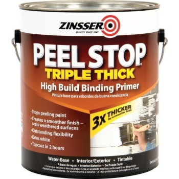 Zinsser 1 Gallon Peel Stop Triple Thick Primer - White, Case Of 2