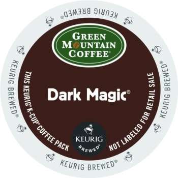 Image for Green Mountain Coffee Dark Magic Regular K-Cup Coffee Pack Case Of 96 from HD Supply