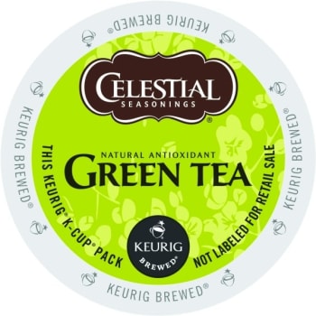 Celestial Seasonings Green  K-Cup Tea Pack Case Of 96