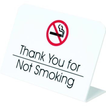 Image for Thank You For Not Smoking Easel Package Of 50 from HD Supply