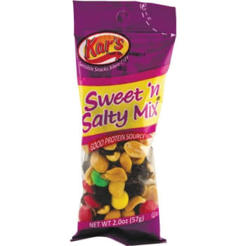 Image for Kar's® 2 Oz Sweet 'n Salty Mix Nuts Caddy Pack Of 24 from HD Supply