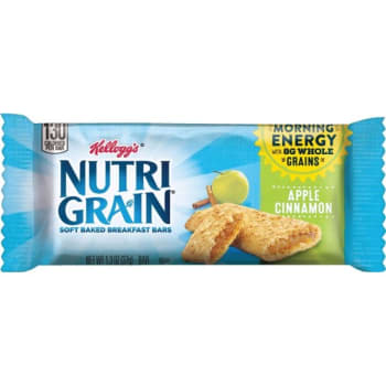 Image for Kellogg's 1.3 Oz Bar Apple-Cinnamon Nutri-Grain Cereal Bars Pack Of 16 from HD Supply