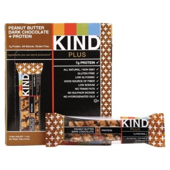 Kind® 1.4oz Peanut Butter Dark Chocolate/protein Plus Nutrition Bar Pack Of 12