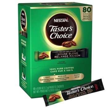 Image for Nescafe® 0.06 Oz Decaf Taster'S Choice Stick Pack Pack Of 80 from HD Supply