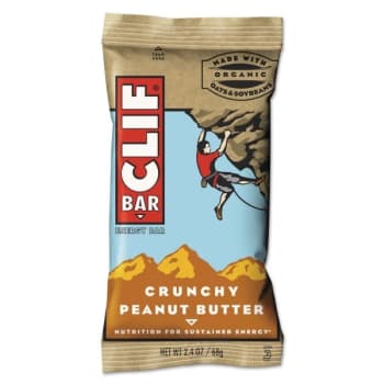 Image for Clif Bar® 2.4 Oz Crunchy Peanut Butter Energy Bar Pack Of 12 from HD Supply