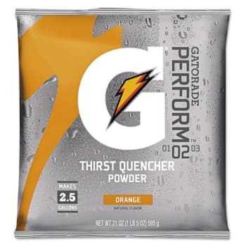 Image for Gatorade 21 Oz Packet Orange Original Powdered Drink Mix Pack Of 32 from HD Supply