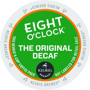 Keurig Eight O'clock Original Decaf K-Cup® Coffee (96-Case)