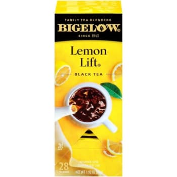 Image for Bigelow Lemon Lift Black Tea Bags Case Of 168 from HD Supply