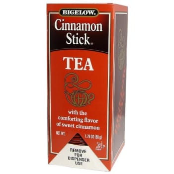 Image for Bigelow Cinnamon Stick Black Tea Bags Case Of 168 from HD Supply