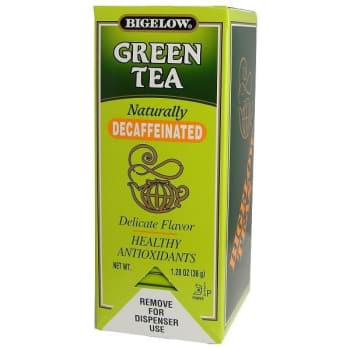 Image for Bigelow Decaf Green Tea Bags Case Of 168 from HD Supply