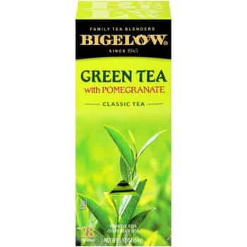 Image for Bigelow Green Tea Bags With Pomegranate Case Of 168 from HD Supply