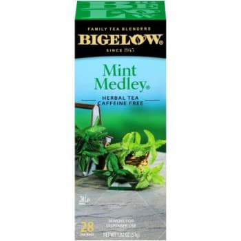 Image for Bigelow Mint Medley Herbal Tea Bags Case Of 168 from HD Supply