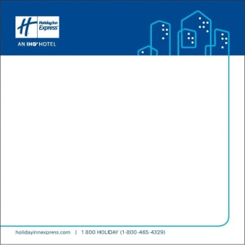 Image for Holiday Inn Express Guest Room Notepad, Case Of 500 from HD Supply