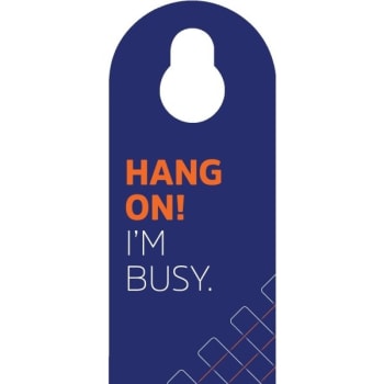 Image for Holiday Inn Express Do Not Disturb Door Hanger, Package Of 100 from HD Supply