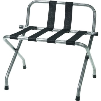 Image for Standard Luggage Rack Powder Coat With Backrest, Hammertone from HD Supply
