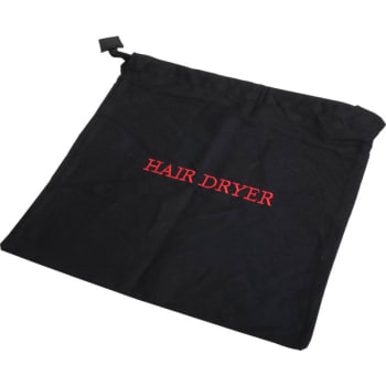 hair dryer bag drawstring 12 x 12 quot black hd supply hair dryer bag drawstring 12 x 12 quot black hd supply