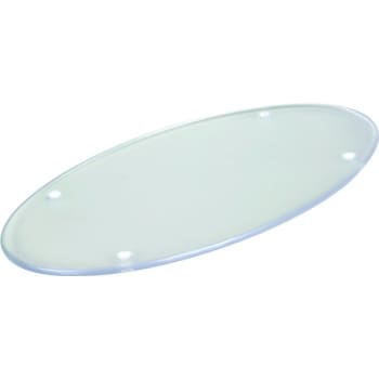 Oval Amenity Tray, Frosted, Case Of 25