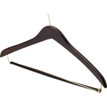 Image for 17 X 1/2" Ball Top Male Hanger, Dark Wood, Package Of 100 from HD Supply