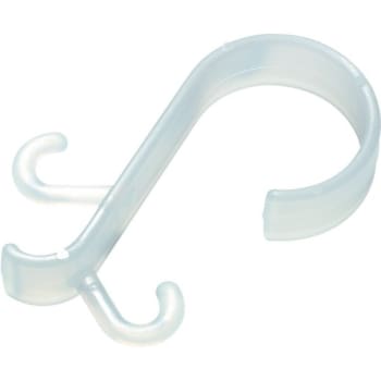 Image for Clear Deluxe Shower Curtain Hook Package Of 144 from HD Supply
