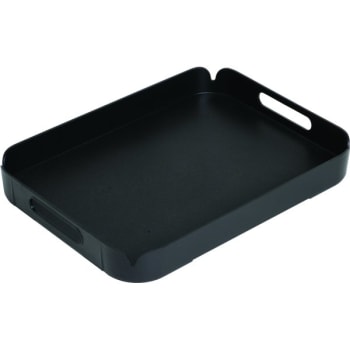 Image for Coffee Service Tray, 11W x 14"L, Acrylic Black, Package Of 6 from HD Supply