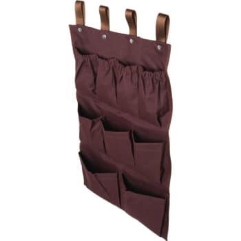 Image for 9 Pocket Housekeeping Cart Caddy Brown from HD Supply