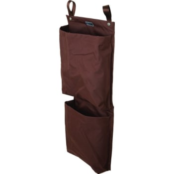 Image for 2 Pocket Housekeeping Cart Caddy Brown from HD Supply