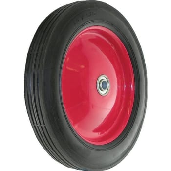 Image for Shepherd 10" Black Rubber Wheel from HD Supply