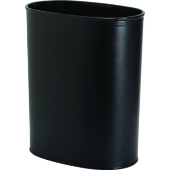 Image for Hapco 13 Quart Leatherette Trash Can Black from HD Supply