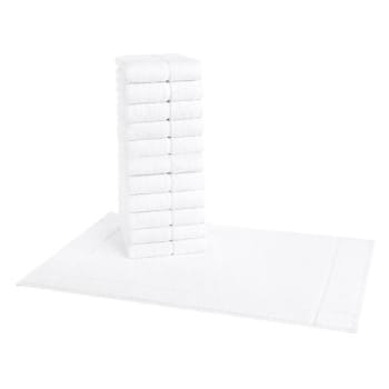 Image for Cotton Bay® Classic™ Bath Mat Cam 20x30 7 Lbs/dozen White, Case Of 60 from HD Supply