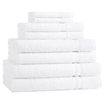 Cotton Bay® Essential™ Bath Towel Cam 24x50 10 5 Lbs/dozen White, Case Of 60