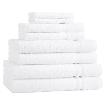 Cotton Bay® Essential™ Hand Towel Cam 16x27 3 Lbs/dozen White, Case Of 120