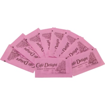 Cafe Delight Sugar Substitute Pink Packets Package of 2000 | HD Supply