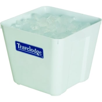 Travelodge by Wyndham® 3 Quart Square Ice Bucket Package Of 36