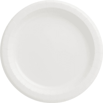 Dixie Basic™ 8.5" White Paper Plates, Case Of 500