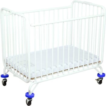 Image for L.A. Baby Folding Crib Metal from HD Supply