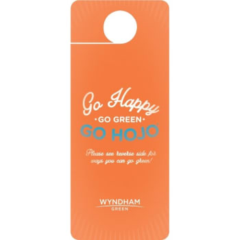 Image for Howard Johnson by Wyndham® Conservation Door Hanger, Pack of100 from HD Supply