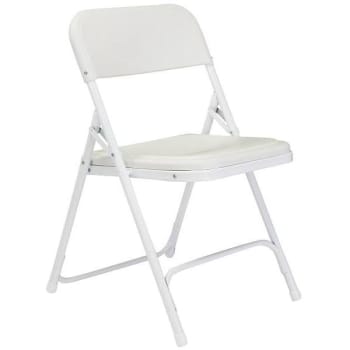 Image for National Public Seating® Npsc White Plastic Folding Chair Package Of 4 from HD Supply