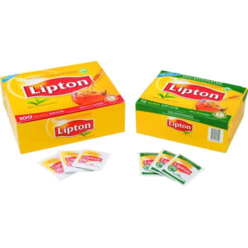Image for Lipton Caffeinated Tea Bags, Case Of 1,000 from HD Supply