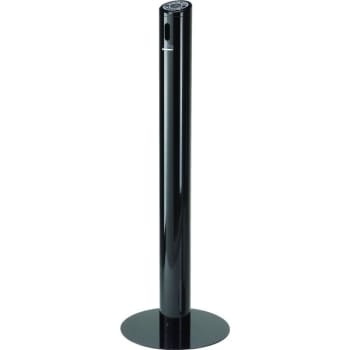 Commercial Zone Products Smokers Outpost Stand Cigarette Receptacle (Black)