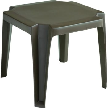 Image for Grosfillex Miami 17" Square Low Table Bronze Mist, Package Of 6 from HD Supply