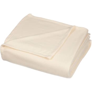 Image for Cotton Bay Classic Fleece Blanket Twin 72x90 In. Ivory from HD Supply